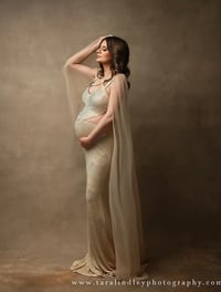 Image 1 of Karla Gown with cape