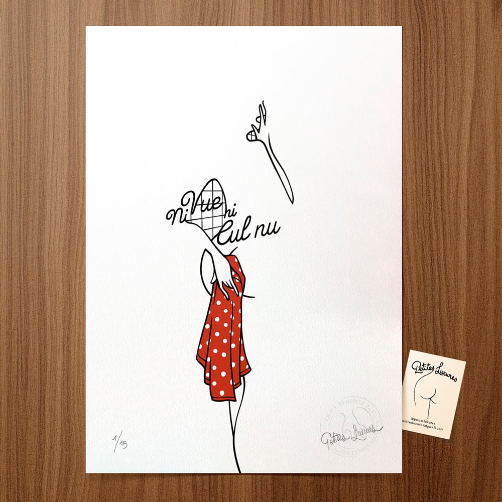 Image of Cinema series A3 fine art print
