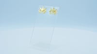 Image 4 of Gold Eye Earrings