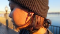 Image 7 of Gold Eye Earrings