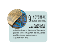 CURIEUSE ARCHITECTURE - 1H15