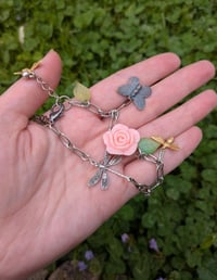 Image 1 of Springtime Nature Charm Bracelet 