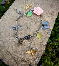Image 2 of Springtime Nature Charm Bracelet 