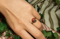Image 3 of Ladybug rings (adjustable) PREORDERS