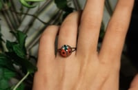 Image 4 of Ladybug rings (adjustable) PREORDERS
