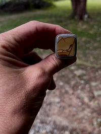 Image 2 of Owyhee Jasper Signet Ring Sterling Silver 