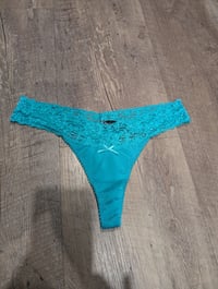 Blue thong 