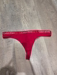 Red thong