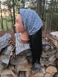 Image 1 of Moderate Coverage Stretchy Cotton Lace Wrap