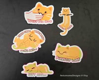 Image 1 of Nekomame cat Mood sticker