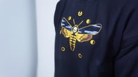 Image 6 of  Death's Head Hawk Moth Crewneck Sweatshirt