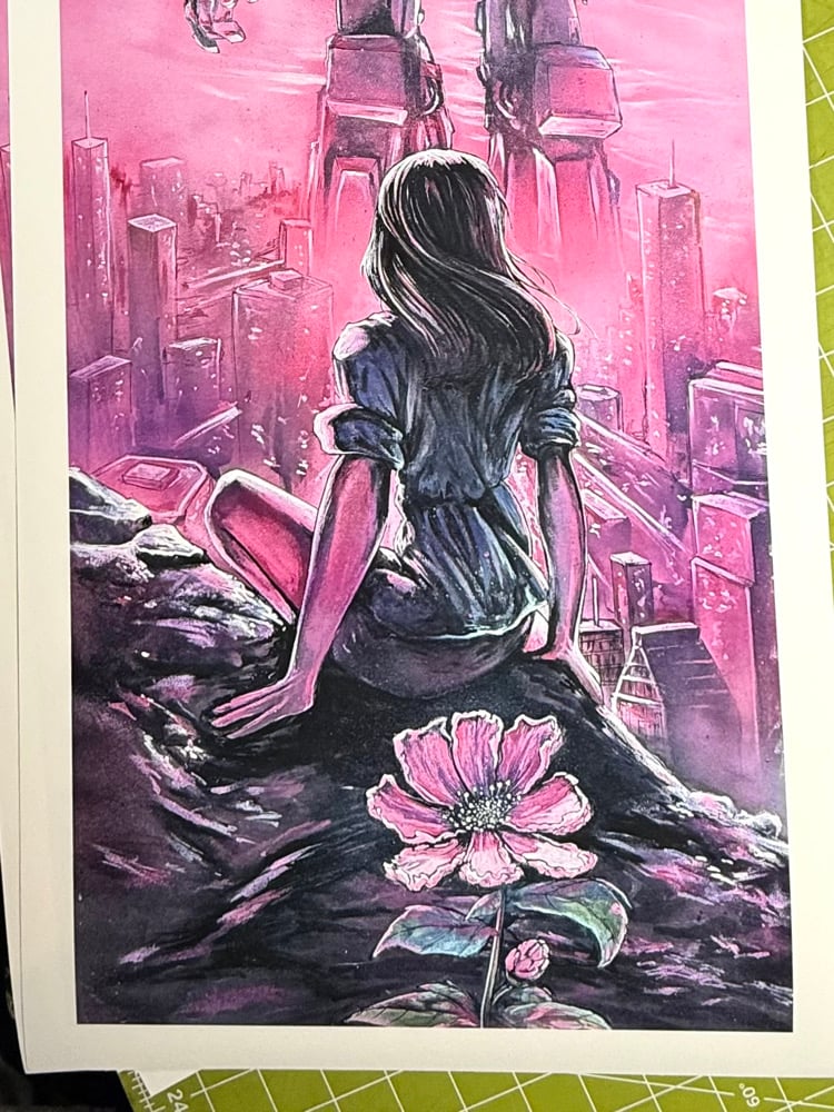 Image of PRINT 15”x33” “My Little Friend”