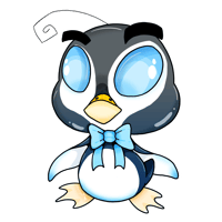 Cutie penguin Sticker