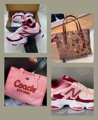 Cherry 🍒 Pink Coach x NB