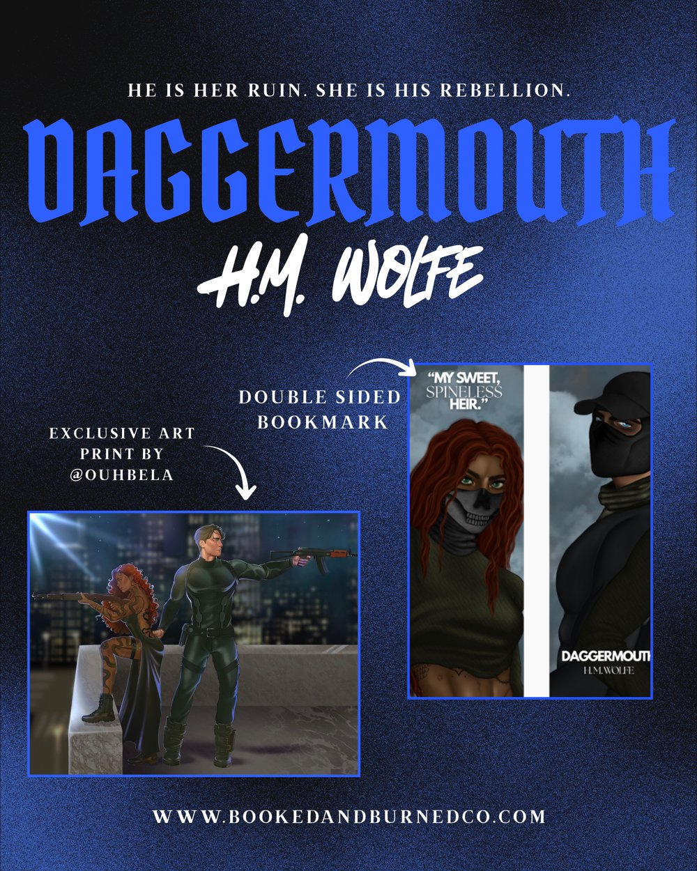 Image of Daggermouth by H.M Wolfe PRE-ORDER