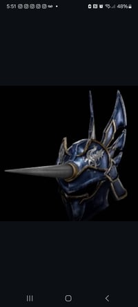 Image 1 of Nightmare helmet mythic legions scale