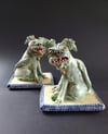 Foo dogs (green matte)