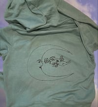 Image 2 of “Tears of Sky” zipper hoodie XL