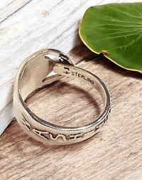 Image 5 of Vintage Sterling Silver Pinkie ring - Size H - Washington DC