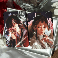 Image 1 of Hua Cheng & Xie Lian Silver Foil Photocards