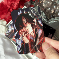 Image 2 of Hua Cheng & Xie Lian Silver Foil Photocards