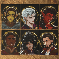 Image 1 of Baldur's Gate 3 Small Prints (6"x8")