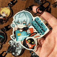 Image 1 of Zenless Zone Zero Gacha Addict Charm