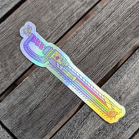 Image 3 of Magical Girl Grimdark Armory Sticker Pack! - 4 Holographic Vinyl Stickers