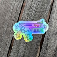 Image 5 of Magical Girl Grimdark Armory Sticker Pack! - 4 Holographic Vinyl Stickers