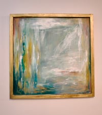 Original Green Abstract Painting