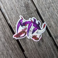Cute lil' Chibi-Fex - 2 inch Glossy Vinyl Sticker