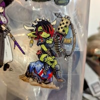 Image 1 of Goff Goblin GF - 3 inch Transparent Vinyl Sticker
