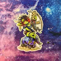 Image 3 of Goff Goblin GF - 3 inch Transparent Vinyl Sticker