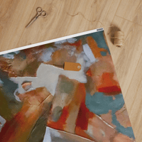 Image 3 of Abstract Painting Wrapping Paper Roll