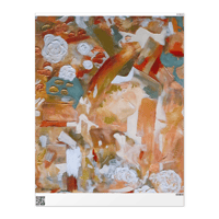 Image 4 of Abstract Painting Wrapping Paper Roll