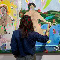 Image 5 of 'Hallucinating Angels' - Original Painting 