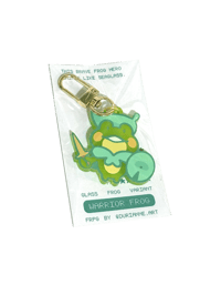 Image 2 of RPG Frog Charms: SEAGLASS variant