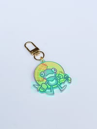 Image 6 of RPG Frog Charms: SEAGLASS variant