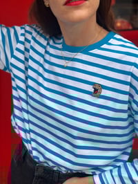 Image 2 of Camiseta Sailor "Azul/Blanco"
