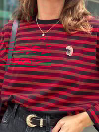 Image 2 of Camiseta Sailor "Rojo/Negro"