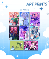 Image 2 of ✧ Art Prints (5x7/5.5x8.5) ✧ 