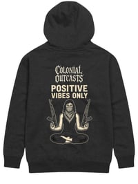 Image 1 of Positive Vibes Only- Back - Hoodie