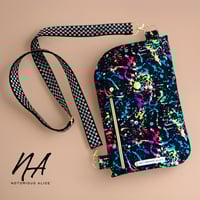Image 1 of Paint Splatter Sling Bag