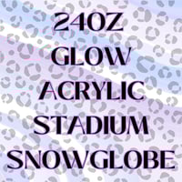 Image 1 of 24OZ GLOW IN THE DARK STADIUM