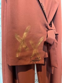 Image 9 of Coordinato mattone gilet+pantalone