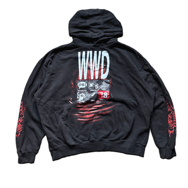 PEGI 18 HOODIE #2 (2XL)