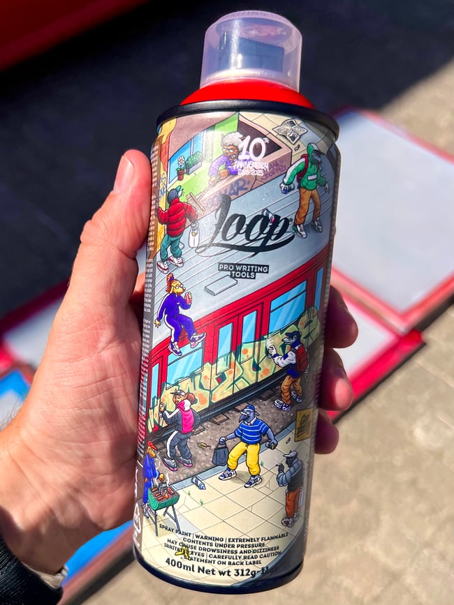 Loop x Jonas Cozone - Limited Edition Spraycan