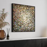 Image 10 of 'Earthed 20' - 105x105cm, FRAMED in Black