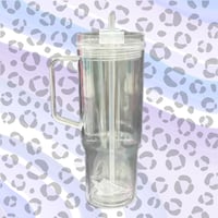 Image 2 of 40OZ ACRYLIC STANLEY DUPE SNOWGLOBE