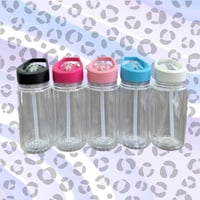 Image 2 of KIDS ACRYLIC SNOWGLOBE DRINK BOTTLES